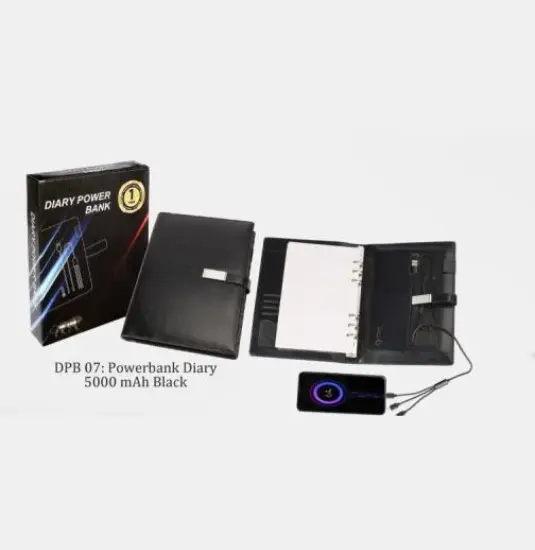 Customized Printing on Powerbank Organizer Diary