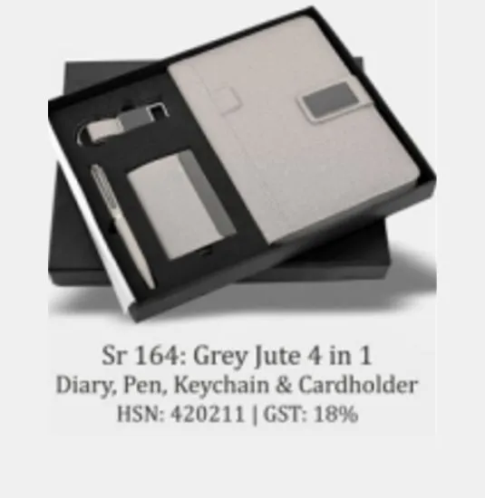 Customized Printing on Pen Diary Keychains cardholder set